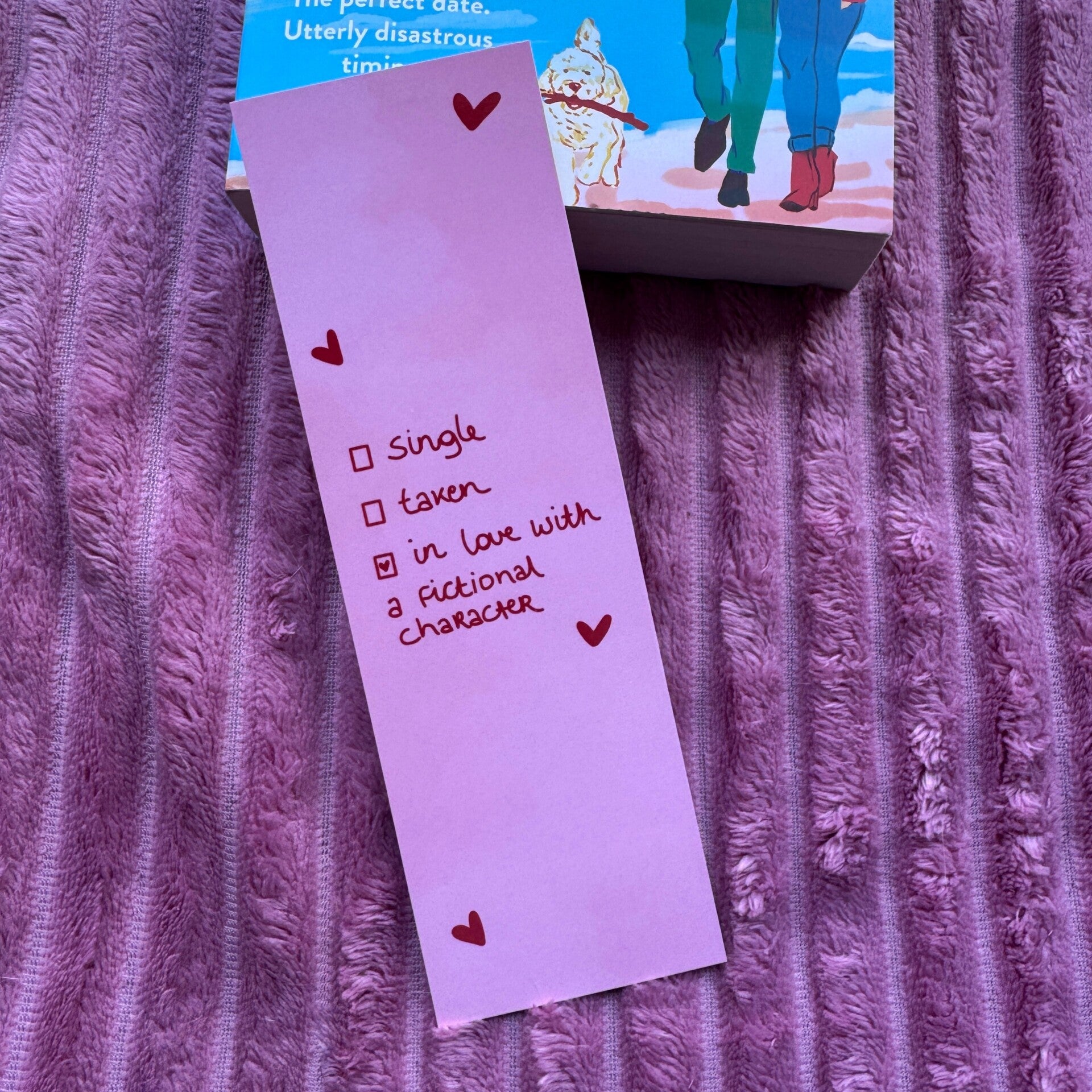 Bookmark In Love With a Fictional Character