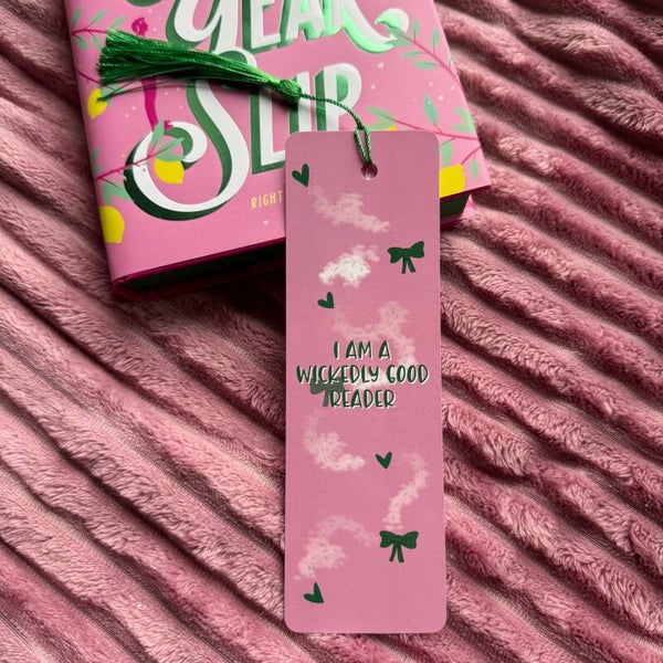 Bookmark Wickedly good reader