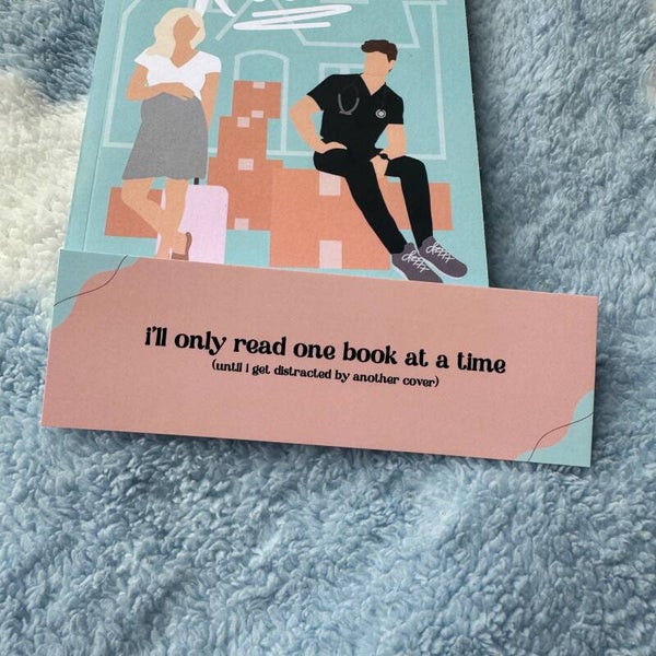 Bookmark Only read one book at a time