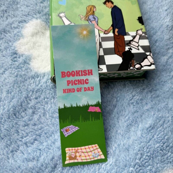 Bookmark Bookish picnic kind of day