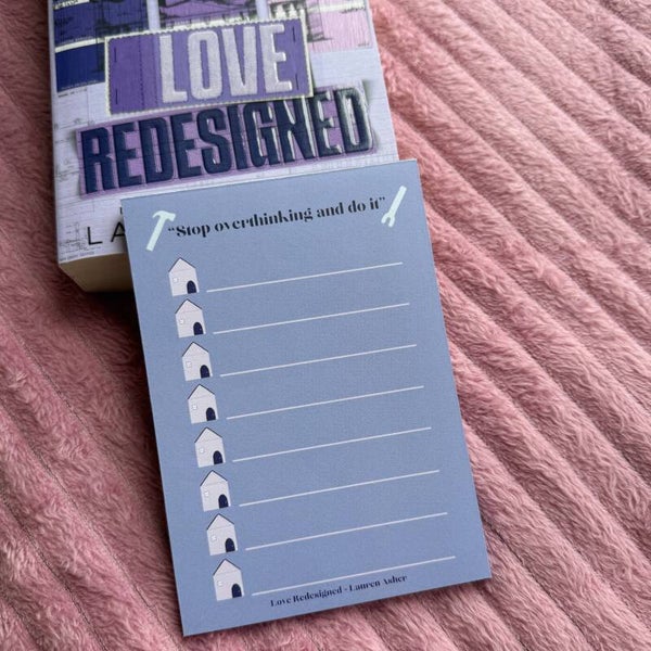 Notepad: Love Redesigned (Lakefront Billionaires) || OFFICIALLY LICENSED BY LAUREN ASHER
