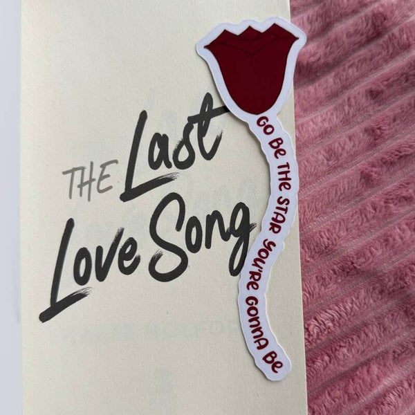 Bookmark The Last Love Song - Rose