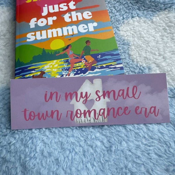 Bookmark In my small town romance era