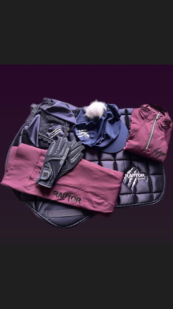 Bambi berry/nocturnal navy set