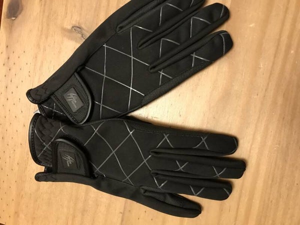 Raptor diamond riding gloves