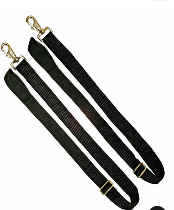 Rug leg straps