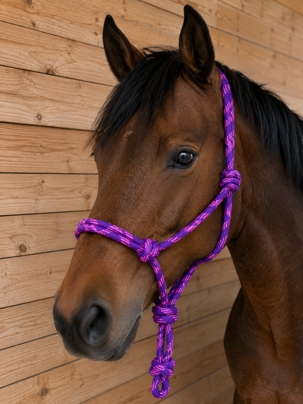 Raptor adjustable rope halter