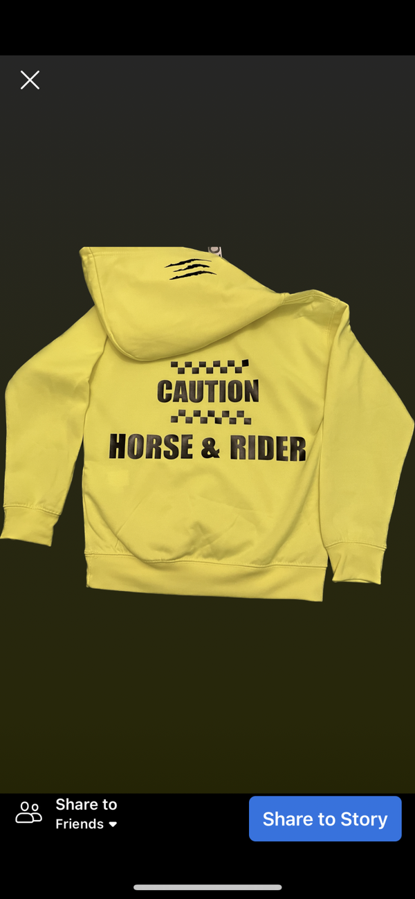 Raptor glo-hood glow hoodie