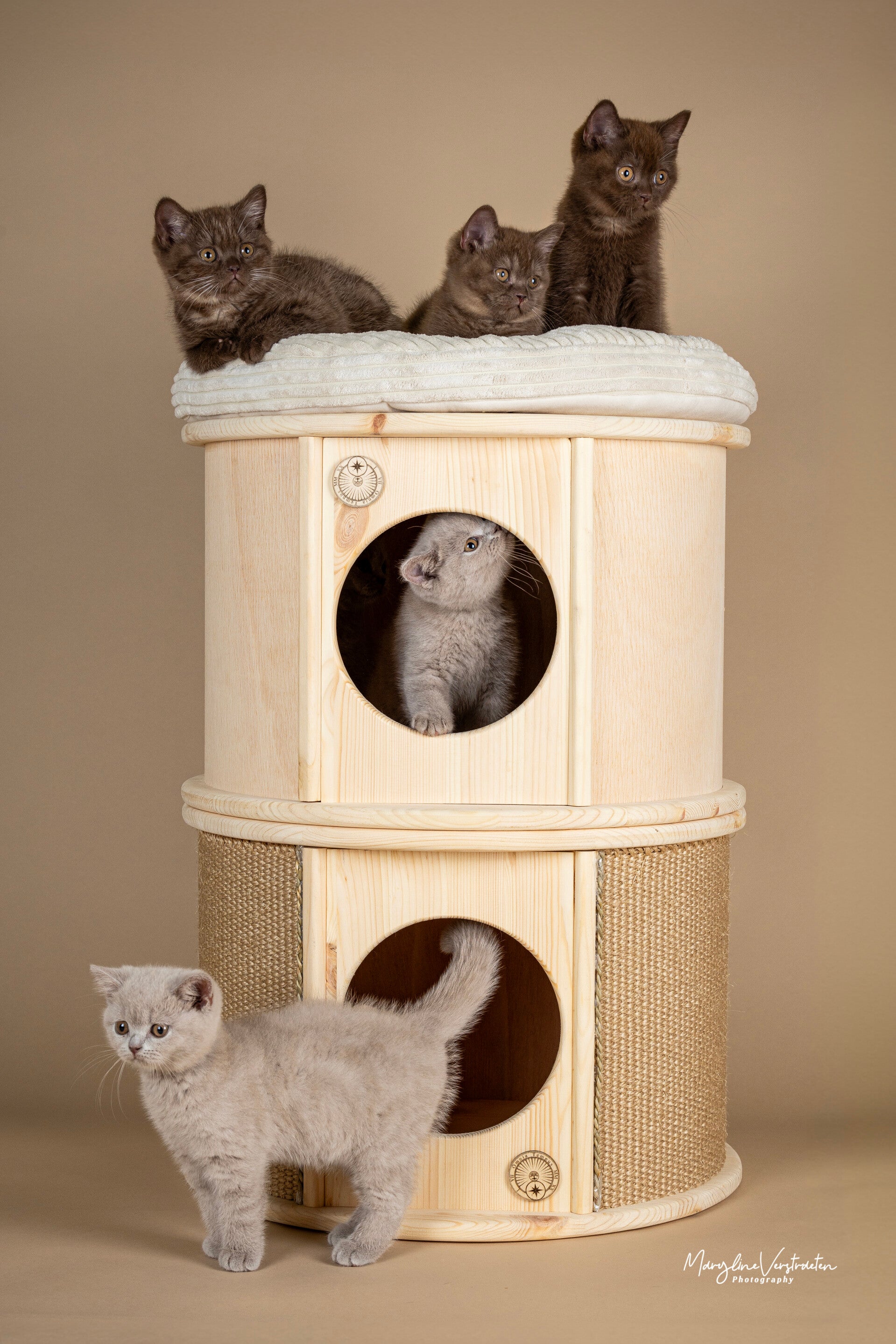 Krabton  Massief hout Belle etage