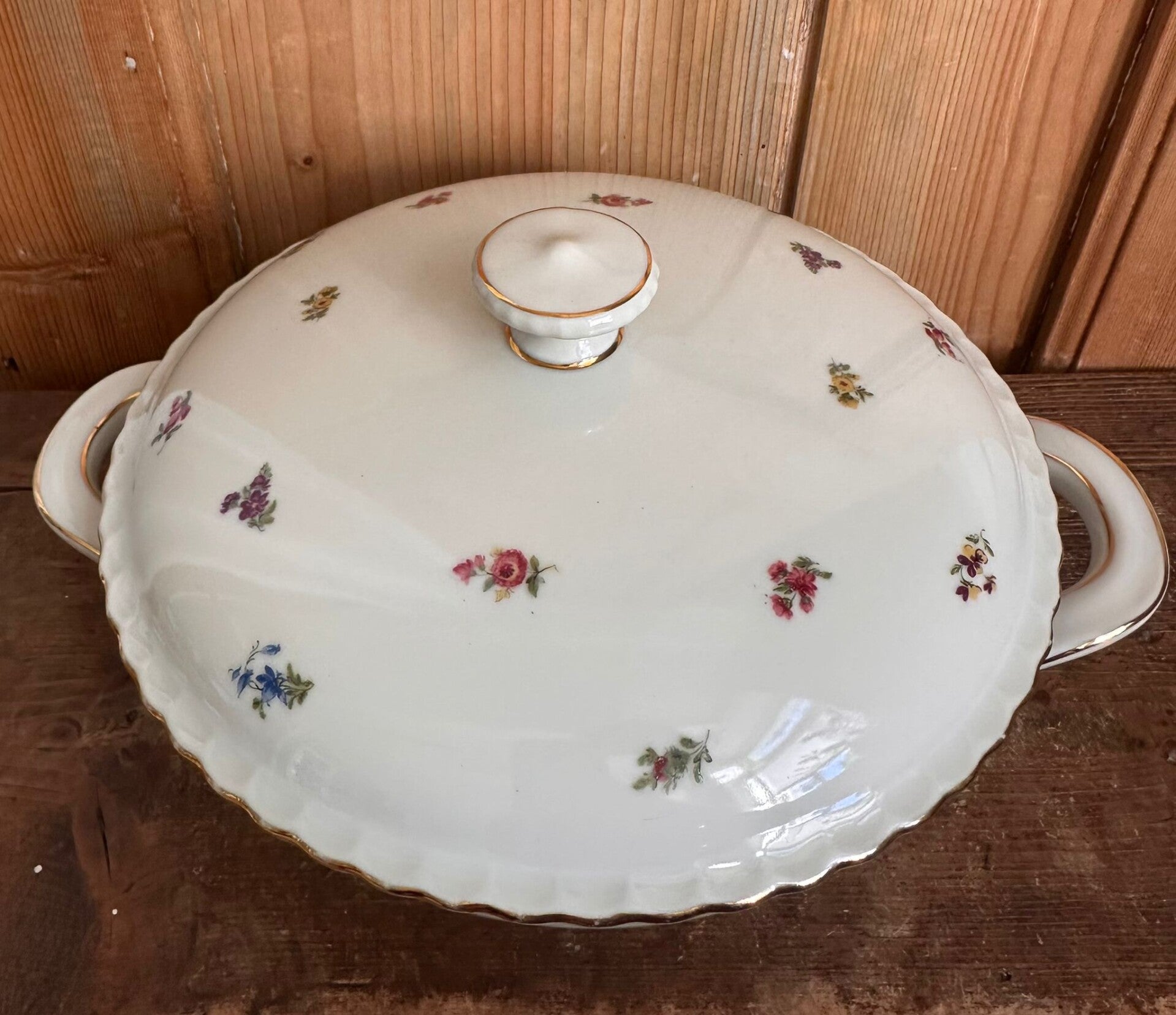 Winterling Bavaria Rosemary Soepterrine Vintage Porselein in Perfecte Staat
