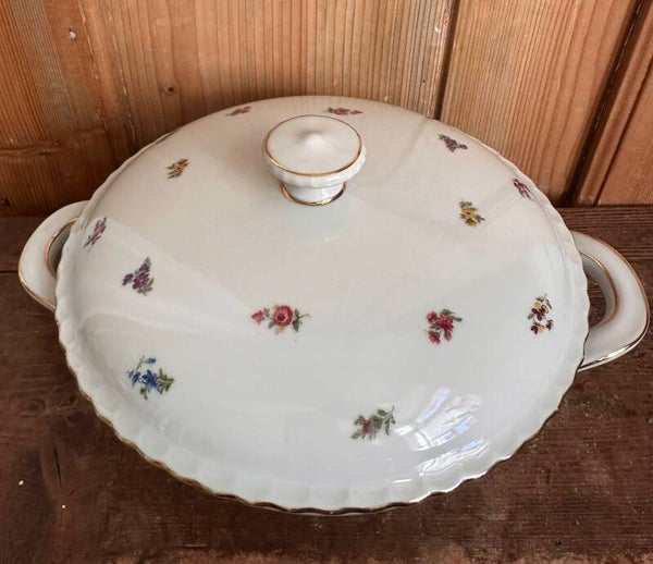 Winterling Bavaria Rosemary Soepterrine Vintage Porselein in Perfecte Staat
