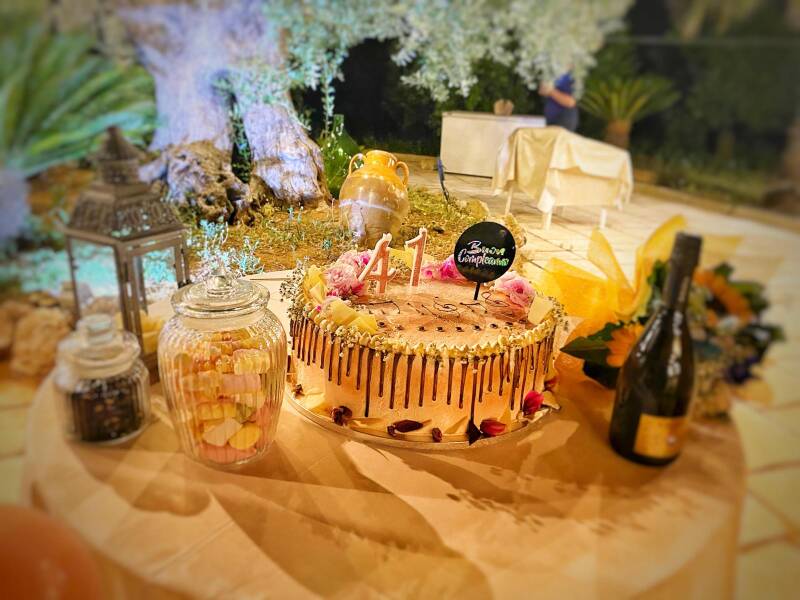 Compleanno svolto al B&B Giardino Isabella