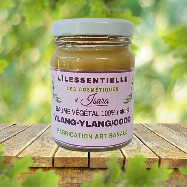 Baume végétal Ylang-ylang - (Corps et cheveux)