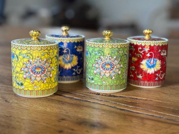 Kerzen im chinesischem Stil