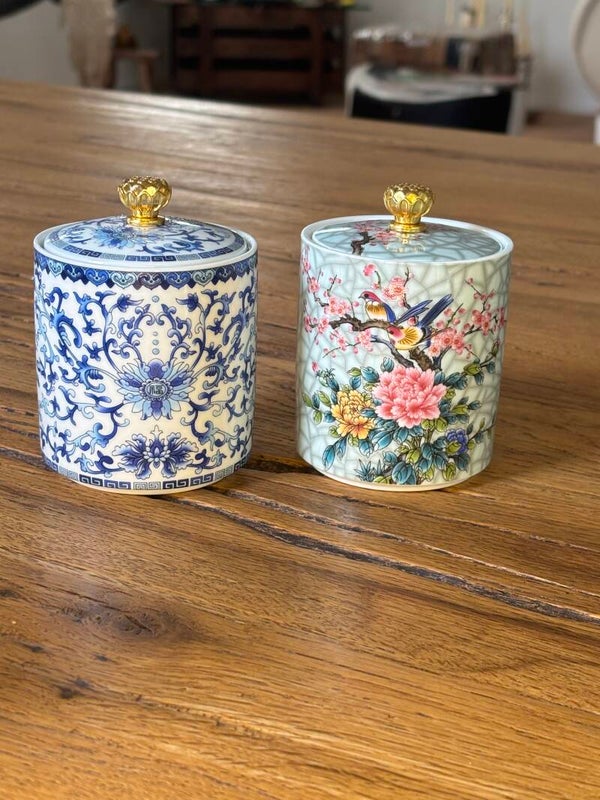 Kerzen im chinesischem Stil