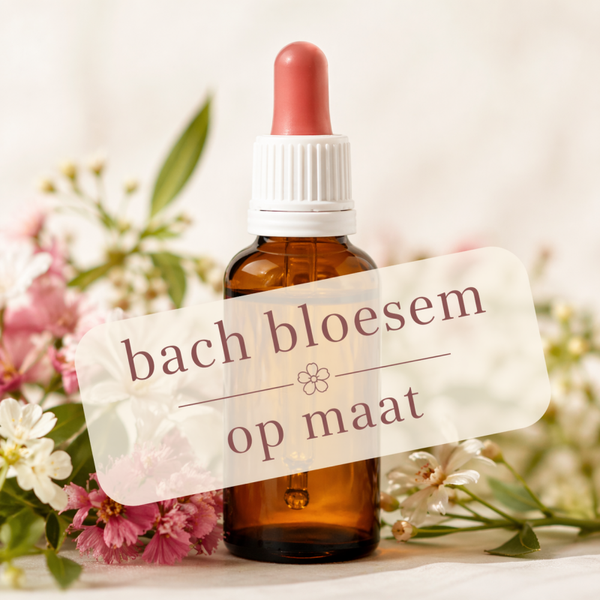 Intake en 1 flesje Bach Bloesem op maat