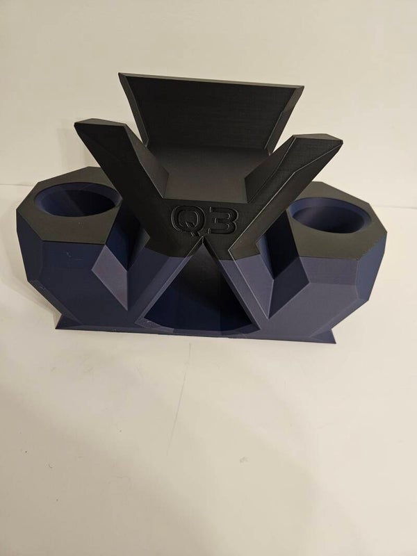 Virtual reality headset and controls stand