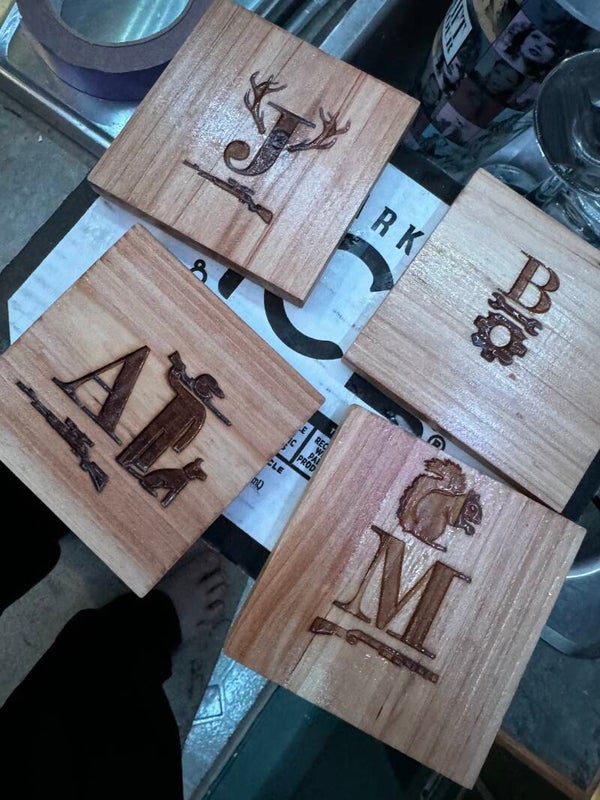 Wooden Coaster Square