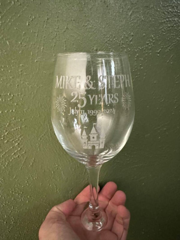Wine Glass, Wedding, Anniversary, Special Event