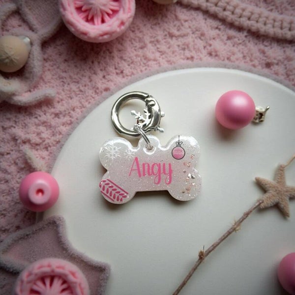 Modèle Noël en Rose