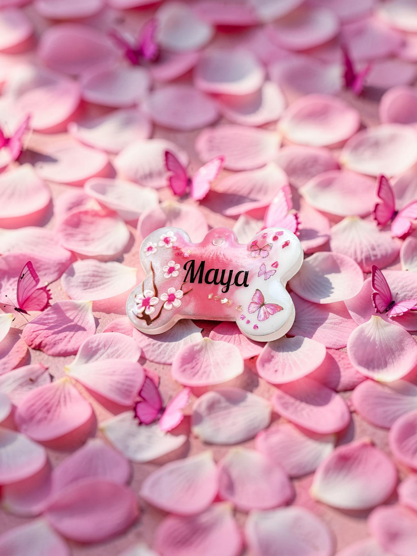 Modèle printemps rose