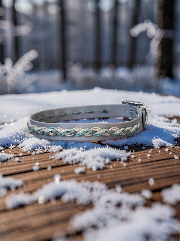 Collier Biothane Paracorde intégrée