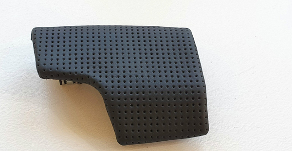 Cover cambio automatico Audi A6 C8 dal 2018 in pelle forata