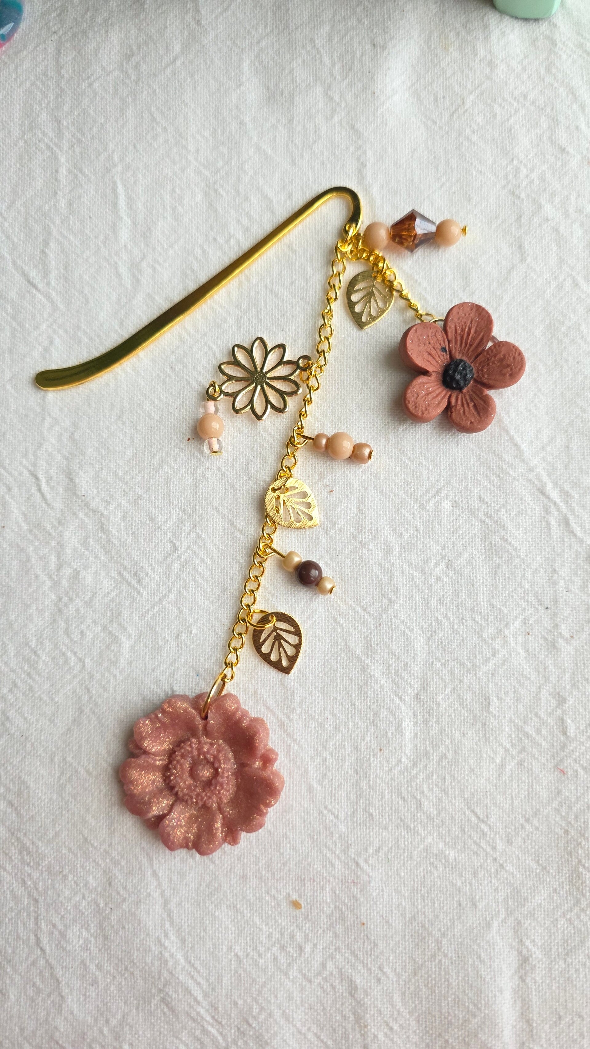 Flower bookmark (long)