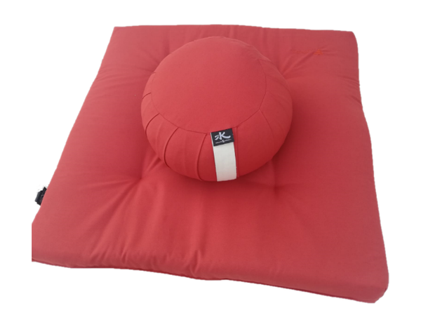 Conjunto de zafu y zabuton