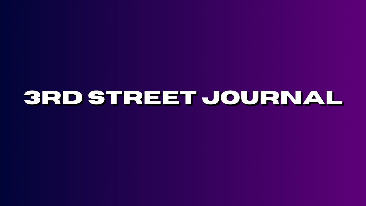 3rd Street Journal