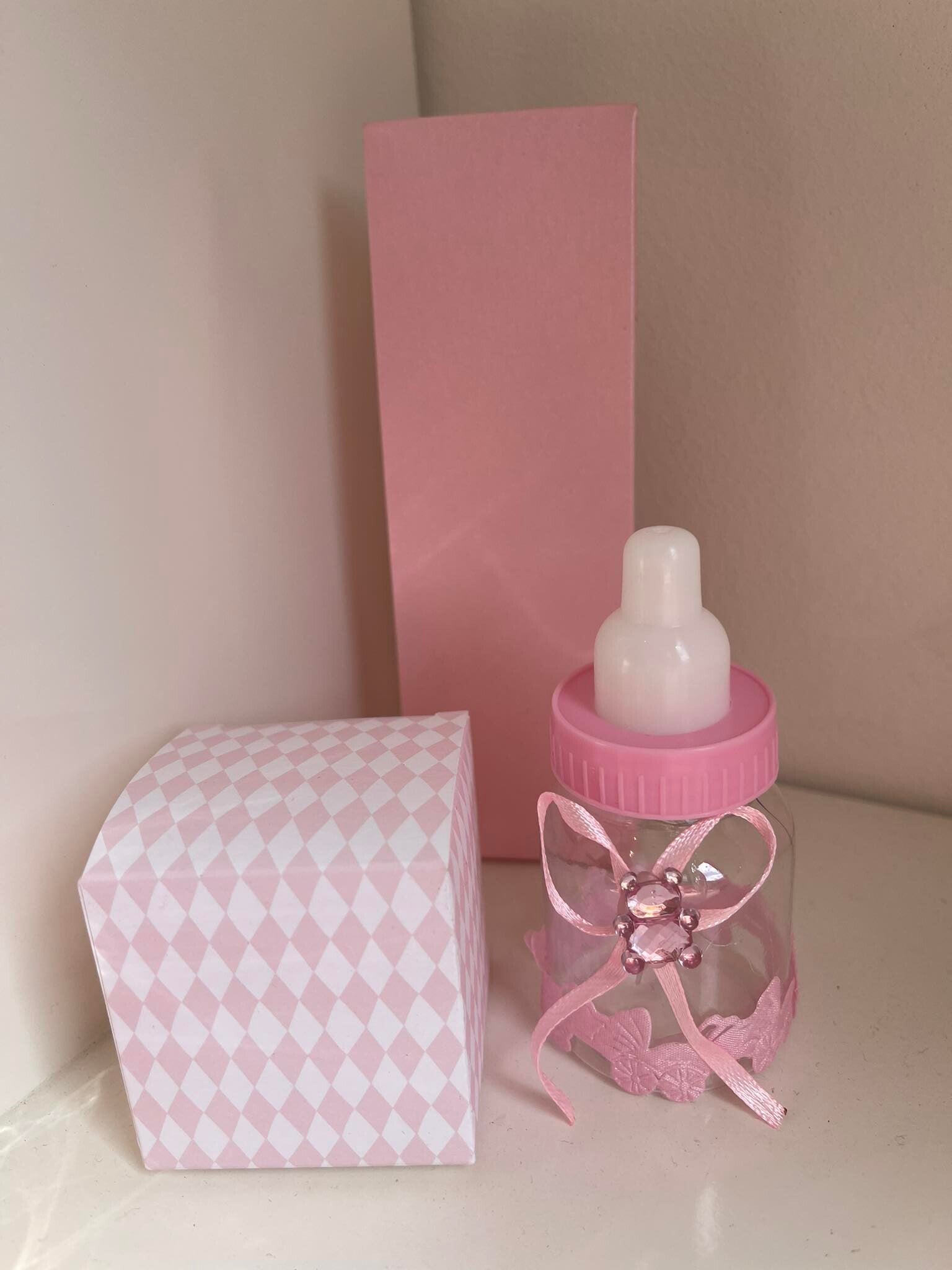 Pakket doopsuiker roze 58st