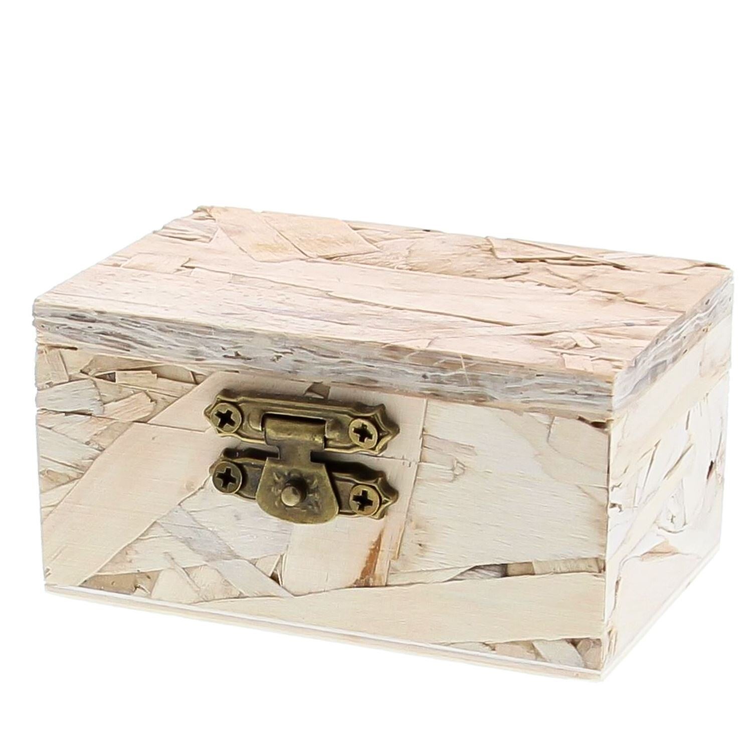 doosje OSB met kopersuiting