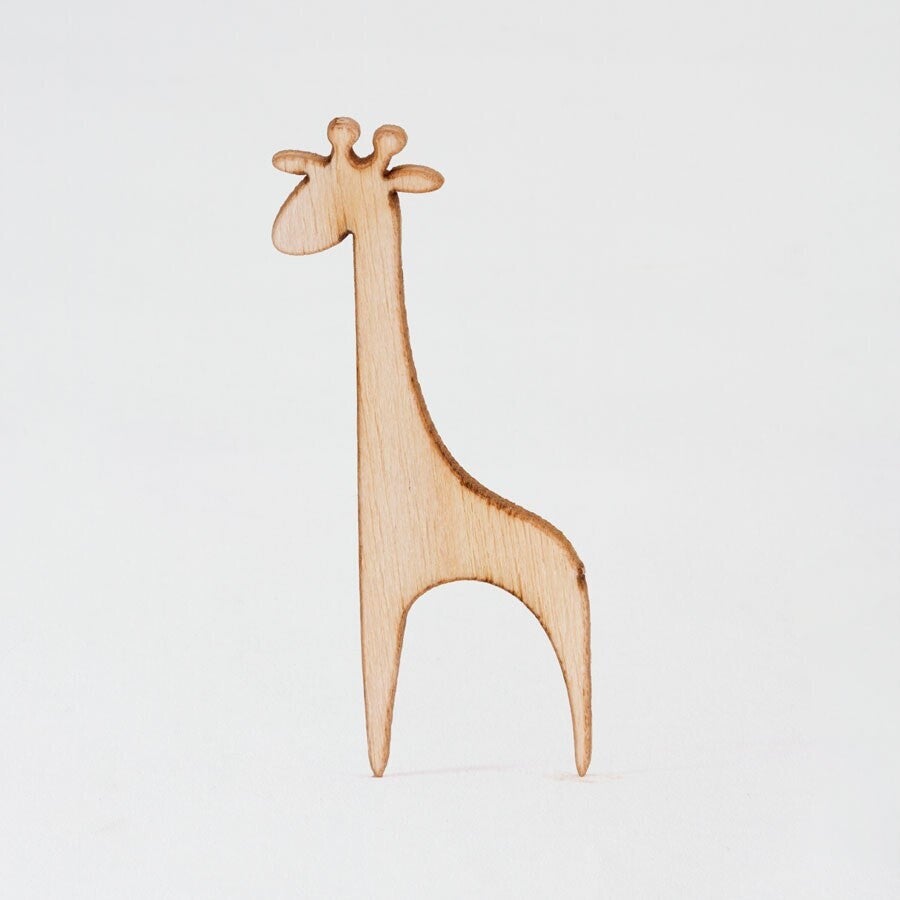 Houten giraffe