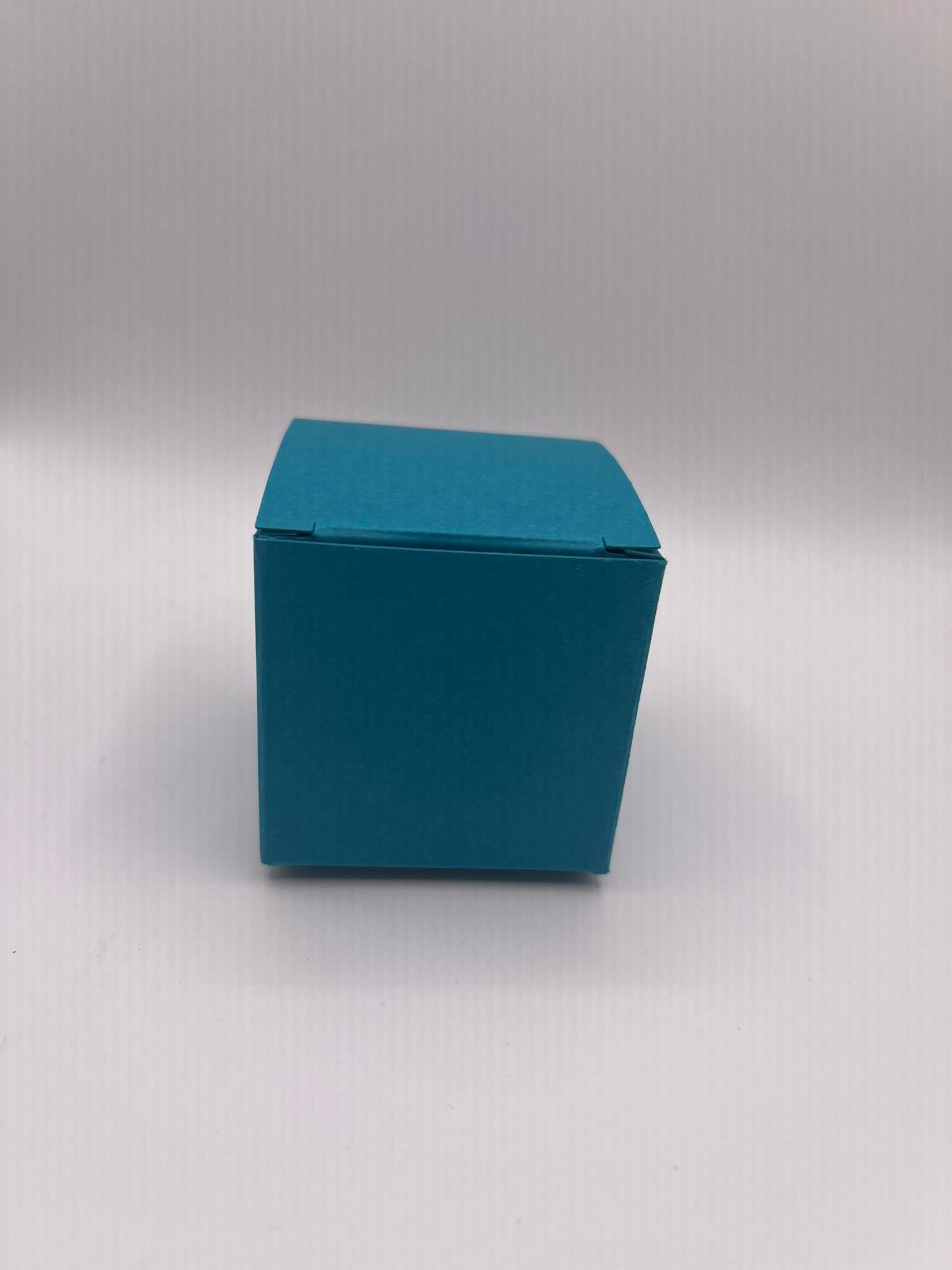 Kubus doosje turquoise