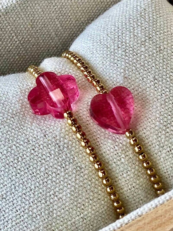 Armbandje Indian Pink