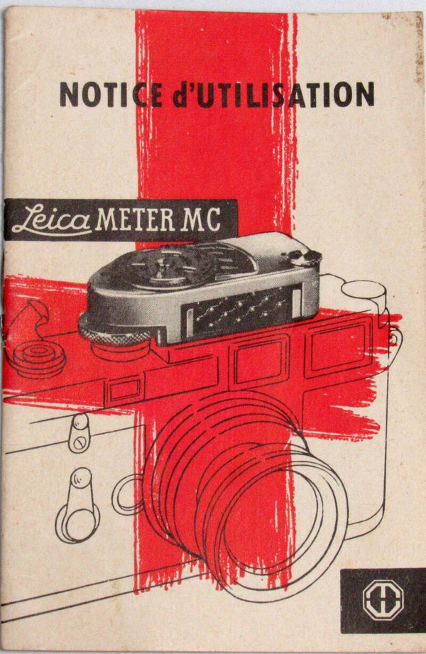 NOTICE D'UTILISATION LEICA METER MC