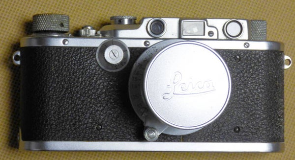 LEICA III de 1934 avec OBJECTIF ELMAR 3.5/5cm de1948 (INSTAGRAMM)