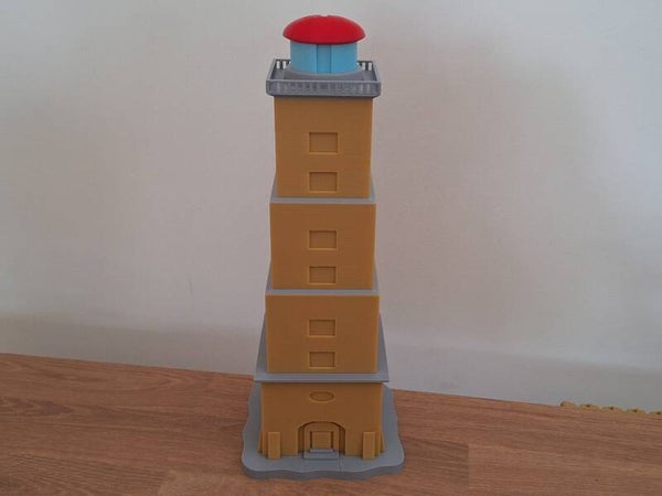 Grote 3D Vuurtoren 30 cm – Brandaris Terschelling – Uniek Nederlands Decor