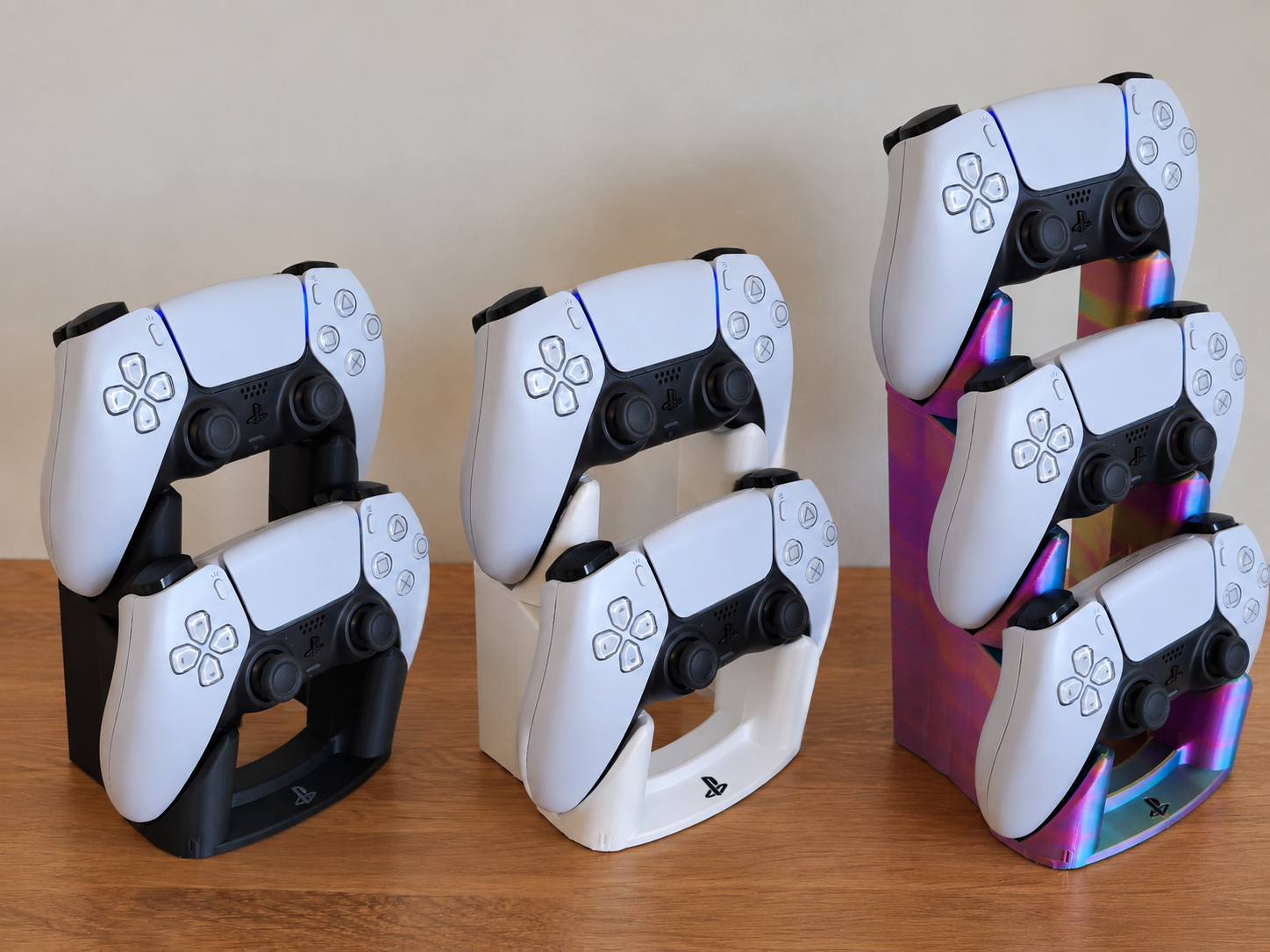 PS5 Controllerhouder – Voor 2 of 3 Controllers