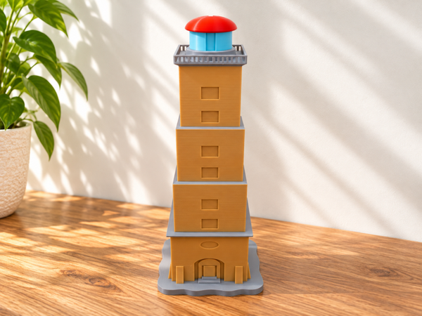 3D Vuurtoren – Decoratie