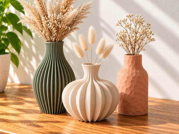 3D Geprinte Design Vaas – Diverse Modellen