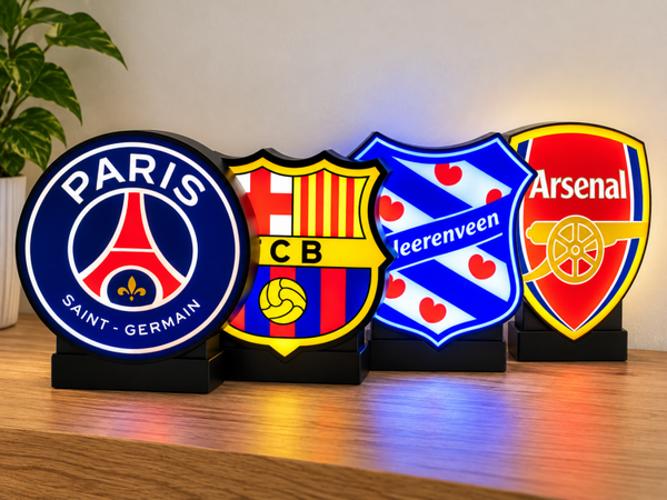 Voetbalclub LED Lamp – Kies je club