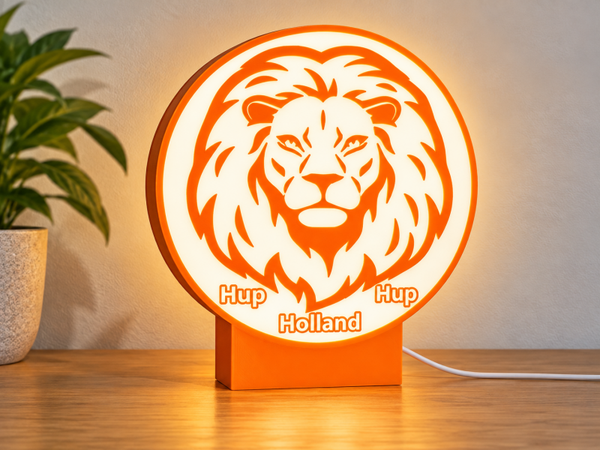 Nederland Leeuw LED Lamp – Hup Holland