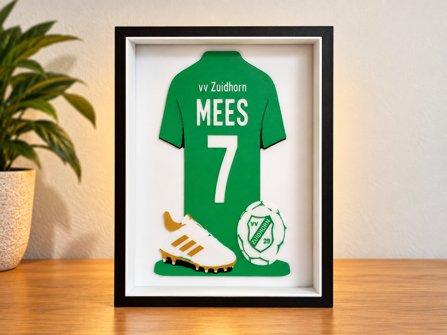 VV Zuidhorn – Gepersonaliseerd galerijdisplay