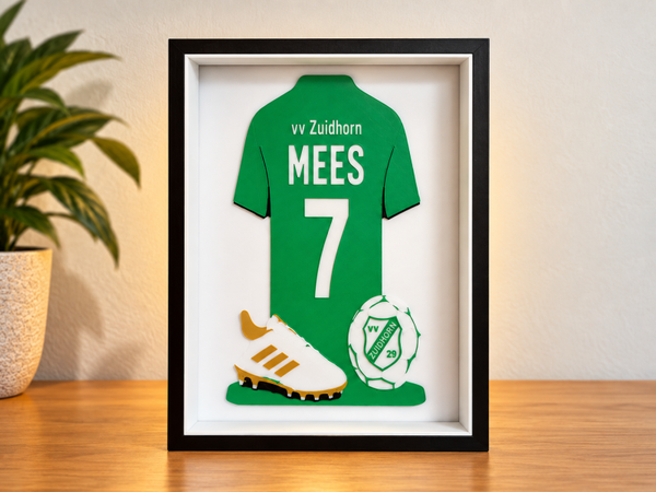 VV Zuidhorn – Gepersonaliseerd galerijdisplay