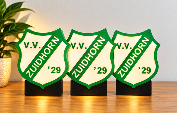 VV Zuidhorn – Logo LED-lamp