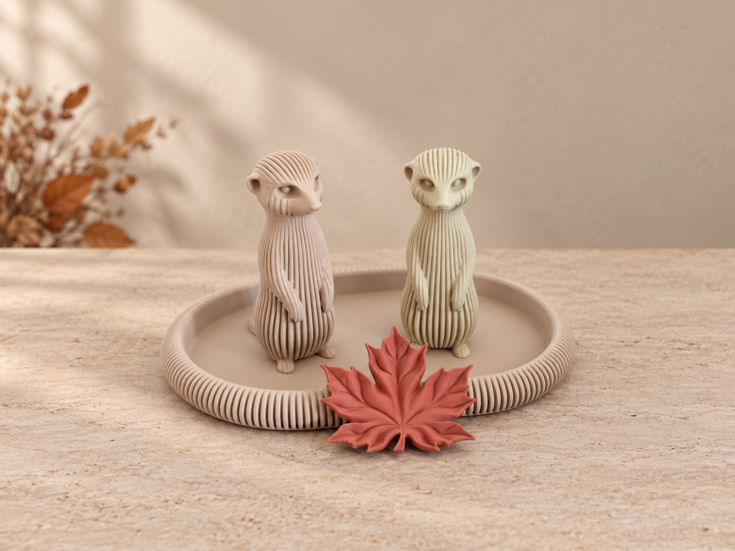 Decoratieve Stokstaartjes – Set van 2