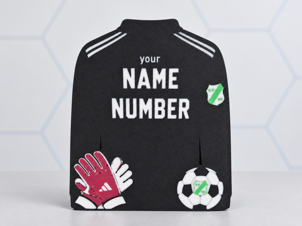 VV Zuidhorn – Gepersonaliseerde keepershirt LED-lamp