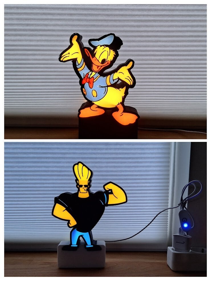 Animatie & Stripfiguur Lampen – Unieke Sfeerverlichting