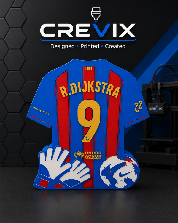 Gepersonaliseerd Keepersshirt met Handschoenen & Bal – Elke Club